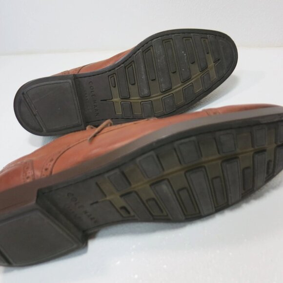 Cole Haan Oil Tanned Leather Cap Toe Dress Footwear Oxfords Men's Shoes 8.5 M - Picture 7 of 8